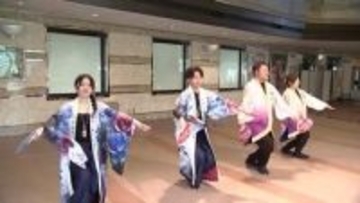 「迫力あるパレードや鹿踊りを見に是非ご来場を」53回目を迎える江刺甚句祭りキャラバン隊がIBCを訪れ、イベントをPR