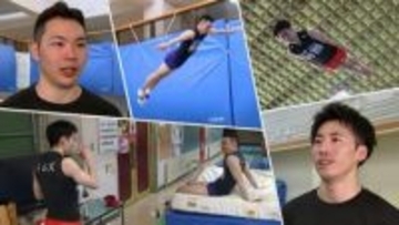 雫石町からトランポリンのロス五輪代表入り、メダル獲得を目指す２人　岩手の食もお気に入り　岩手・雫石町