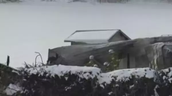 1月3日の住宅火災　焼け跡から見つかった遺体はこの家に住む47歳の女性であることが判明　岩手・岩手町