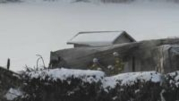 1月3日の住宅火災　焼け跡から見つかった遺体はこの家に住む47歳の女性であることが判明　岩手・岩手町