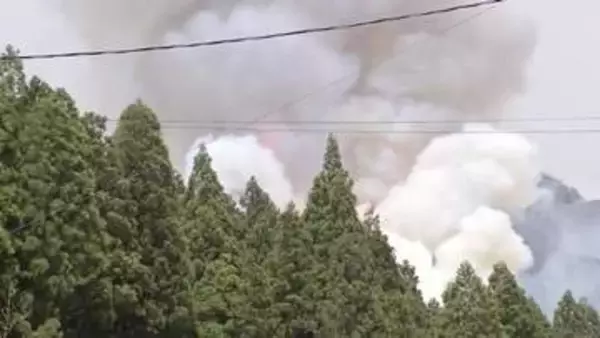 【大槌町山林火災】発生から4日目も延焼続く　緊急消防援助隊の活動本格化　焼失面積は730ヘクタールに　岩手