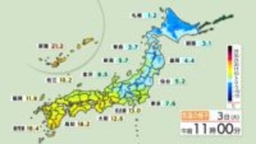 東北太平洋側　平地40cm、山沿い50cmの大雪予想　最大瞬間風速30mの暴風も　3日夜から5日まで交通障害に注意を
