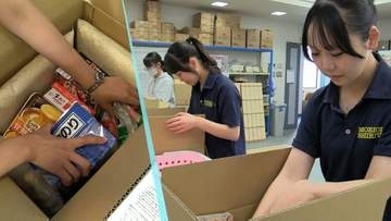 「年齢が近い人でもいるんだということに気づいた」夏休みの高校生たちが食糧支援のボランティアを体験　盛岡市