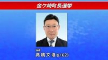 金ケ崎町長選　新人の高橋文浩氏が初当選　岩手