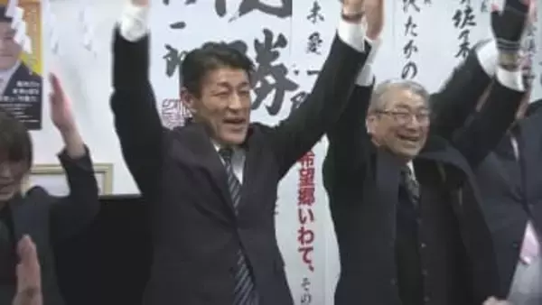 奥州市長選挙　現職を破り元県議会議員の郷右近浩氏が初当選　「新たな医療センターの計画は凍結」訴える　岩手