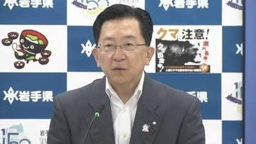 達増知事が会見でサイバーセキュリティー問題について情報漏えいなどの防止に向け、自己防衛策を講じるよう呼びかけ　岩手