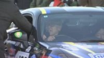 雪上でのラリー競技にタレントの田村亮さんも参加　岩手・雫石町で県内2回目となるラリチャレのプレイベント