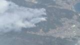 「大槌町山林火災3日目　ヘリ空撮　(24日午前10時30分撮影)」の画像1