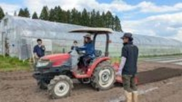 大学生が紫波町の畑で野菜の栽培を体験　初めての苗植え行われる　収穫までの様子をSNSで発信　岩手