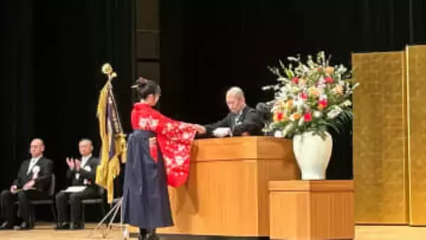 「得た知識を武器に社会へ貢献したい」　専門学校の卒業式　公務員やITの道に進む188人の門出　岩手・盛岡