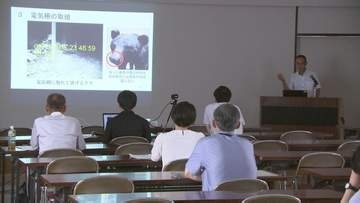 「夏は農地周辺で出没が増える」「ガソリンやペンキのにおいに引き寄せられ車庫に入り込むことも」ツキノワグマの生態や対策を学ぶ研修会開かれる　盛岡市
