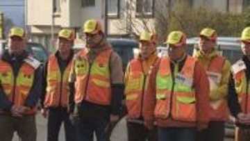 「伸びた草の陰にクマがいることがあるので注意して」　鳥獣被害対策実施隊が出発式　駆除や捕獲わな設置を担う　イノシシやカラス対策も　岩手・滝沢市