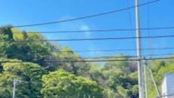 【速報】岩手県大槌町で再び山林火災発生　今度は城山公園体育館付近