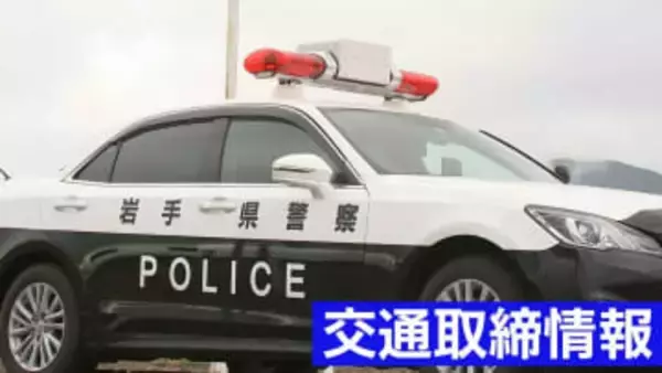 12月28日（日）【岩手県】　日中・夜間の交通取締情報