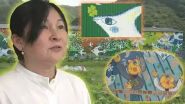 タイ在住の画家・阿部恭子さんの作品が釜石市役所の新庁舎に寄贈　岩手
