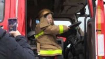 大型商業施設の駐車場で防災意識向上を目指したイベント　災害時に通信環境を確保する訓練も　盛岡市