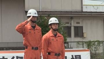 15m上のロープわずか11秒で登りきる　北上消防署隊員のペアが消防救助の全国大会へ　岩手