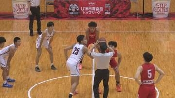 18歳以下出場のバスケットボールリーグ大会で熱戦　岩手から盛岡工業男子と一関学院女子が出場