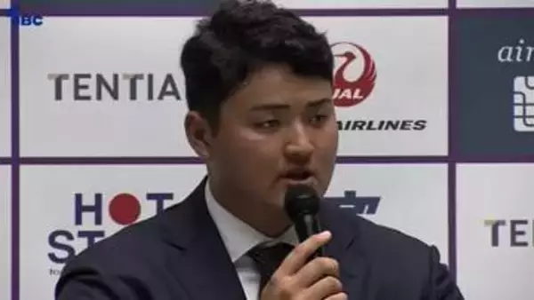 「失敗したかしなかったかではなく、挑戦したかしなかったかを選ぶ人生にしたい」佐々木麟太郎選手がマーリンズ入団を表明　19日花巻市で会見