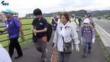 「暑さとクマとの遭遇回避を考慮　田老で津波避難訓練　岩手・宮古市」の画像1