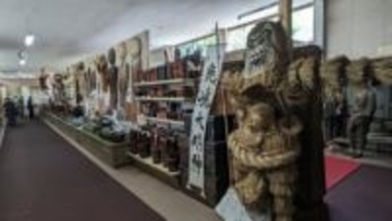 2万点を超える雪国の生活や農業、マタギなどの資料で地域の歴史文化を伝える博物館　岩手・西和賀町