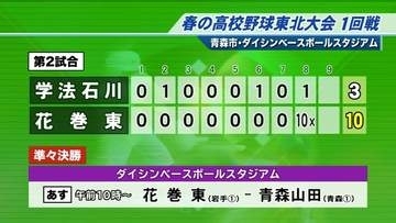 【速報】盛岡大附属が初戦敗退　八戸学院光に1対8コールド負け　春の高校野球東北大会　岩手
