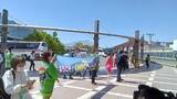 「北陸から6時間かけ岩手へ　団体専用列車「つながる東北」号が盛岡駅到着　さんさ踊りなどでお出迎え　盛岡市」の画像1