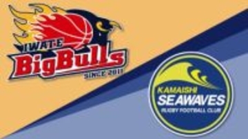 バスケットボール岩手ビッグブルズとラグビー釜石シーウェイブスの結果