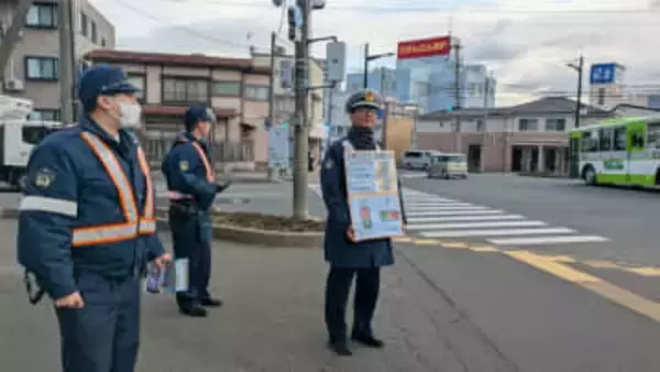 信号無視は6000円の反則金　自転車の「青切符」制度4月から導入　警察が周知と自転車の安全利用を呼びかけ　岩手・盛岡