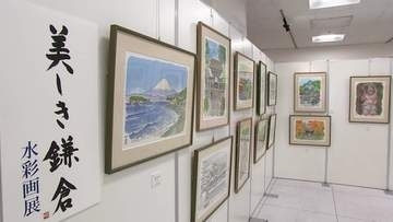 この展覧会のために半年かけて制作した屏風の最新作も　花巻市大迫町出身の日本画家　村田林蔵作品展　盛岡市