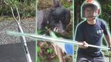 「「とんでもなく素早い。見えないんです」クマの襲撃を追い払った男性が経験をもとに開発した「撃退ポール」　のべ1000本を超える注文が寄せられる　岩手・岩泉町」の画像1