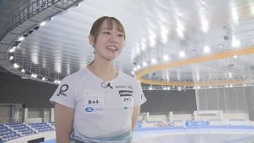 スピードスケートW杯カルガリー大会　吉田雪乃選手が500mで転倒19位