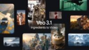 グーグル、動画生成AI「Veo 3.1」強化　一貫性向上や縦型対応