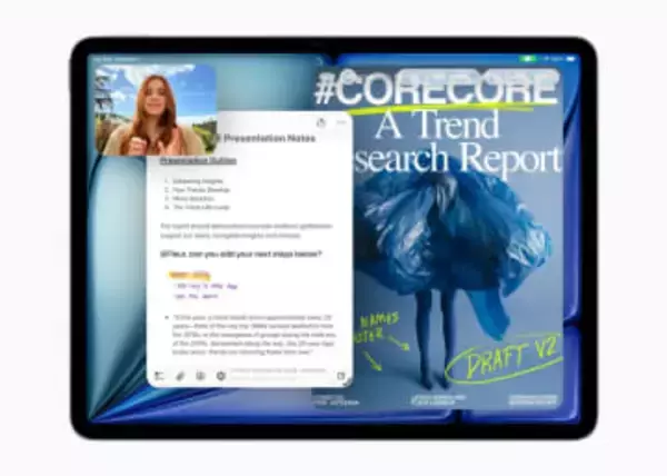 M4チップ搭載の新「iPad Air」　Wi-Fi 7対応で98800円～