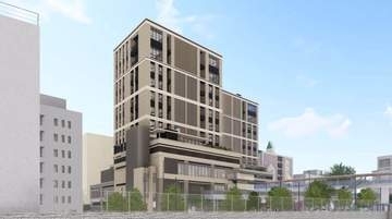 JR芦屋駅直結の11階建て複合施設着工　住宅・商業