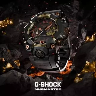 G-SHOCK マッドマスター、“マグマ”がテーマのレッド×ゴールド