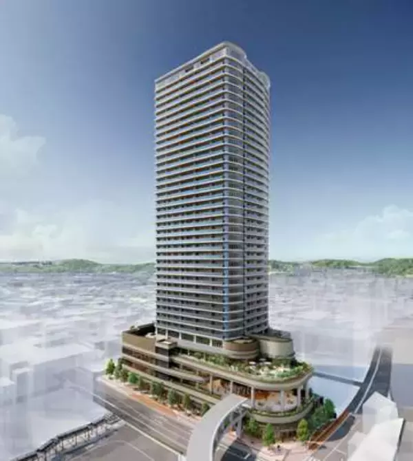 登戸に駅直結の38階複合タワー　住宅・店舗・子育て支援機能