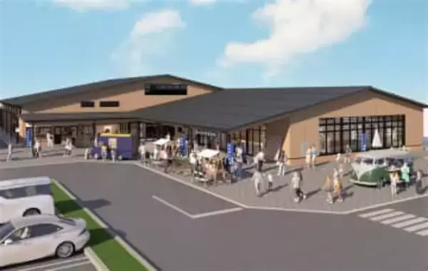 富山市卸売市場内に飲食・物販の複合商業施設　秋開業