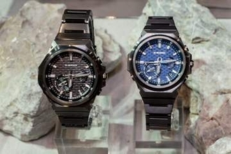 G-SHOCK、ミニマル・アナログ「GST-B1000」にフルブラック