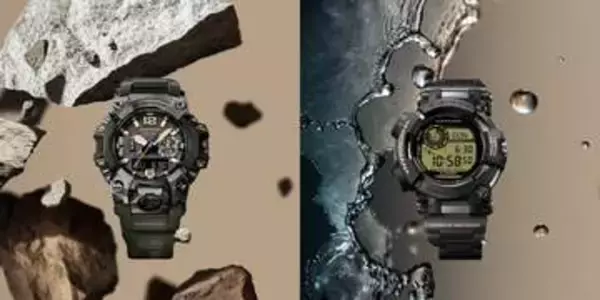 G-SHOCK、リアル志向「タンカラー」がアクセントのカラバリ2機種