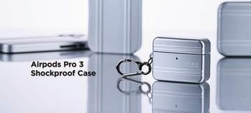 ゼロハリ、AirPods Pro 3対応ケース　象徴的なダブルリブデザイン