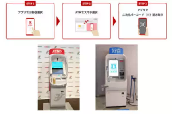 楽天銀行、「スマホATM」開始　カードなしで入出金