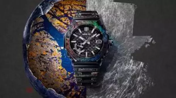G-SHOCK、「プラチナ箔」があしらわれたMR-G限定モデル