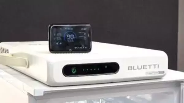 BLUETTI、冷蔵庫のそばに置ける薄型ポタ電「FridgePower」　厚さ75mm