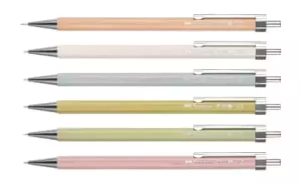 トンボ、天然木使用のシャープペン「木物語」