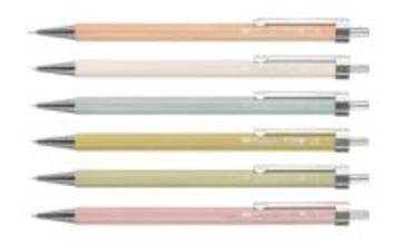 トンボ、天然木使用のシャープペン「木物語」