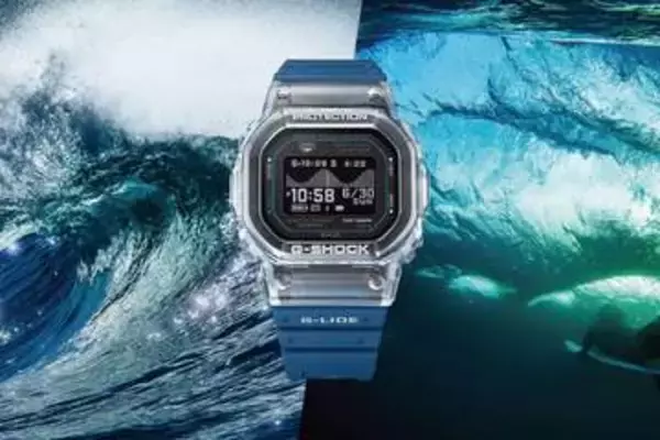 カシオ、心拍計測対応のG-SHOCK「G-LIDE」