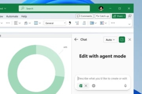 ExcelのAIエージェントモード 　デスクトップ版が利用可能に