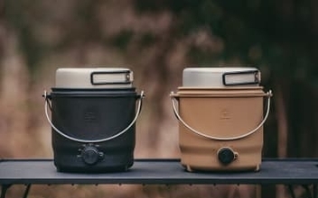 ポタ電で動くアウトドア電気クッカー エレコムから