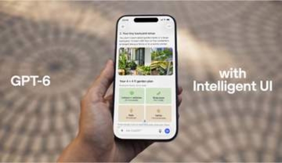 ChatGPTの回答はテキストからUIに 「インテリジェントUI」開始